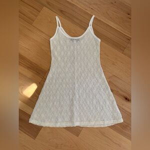 🫧 host pick 🫧 90s Garden Vintage Delicate White Lace Mini Dress